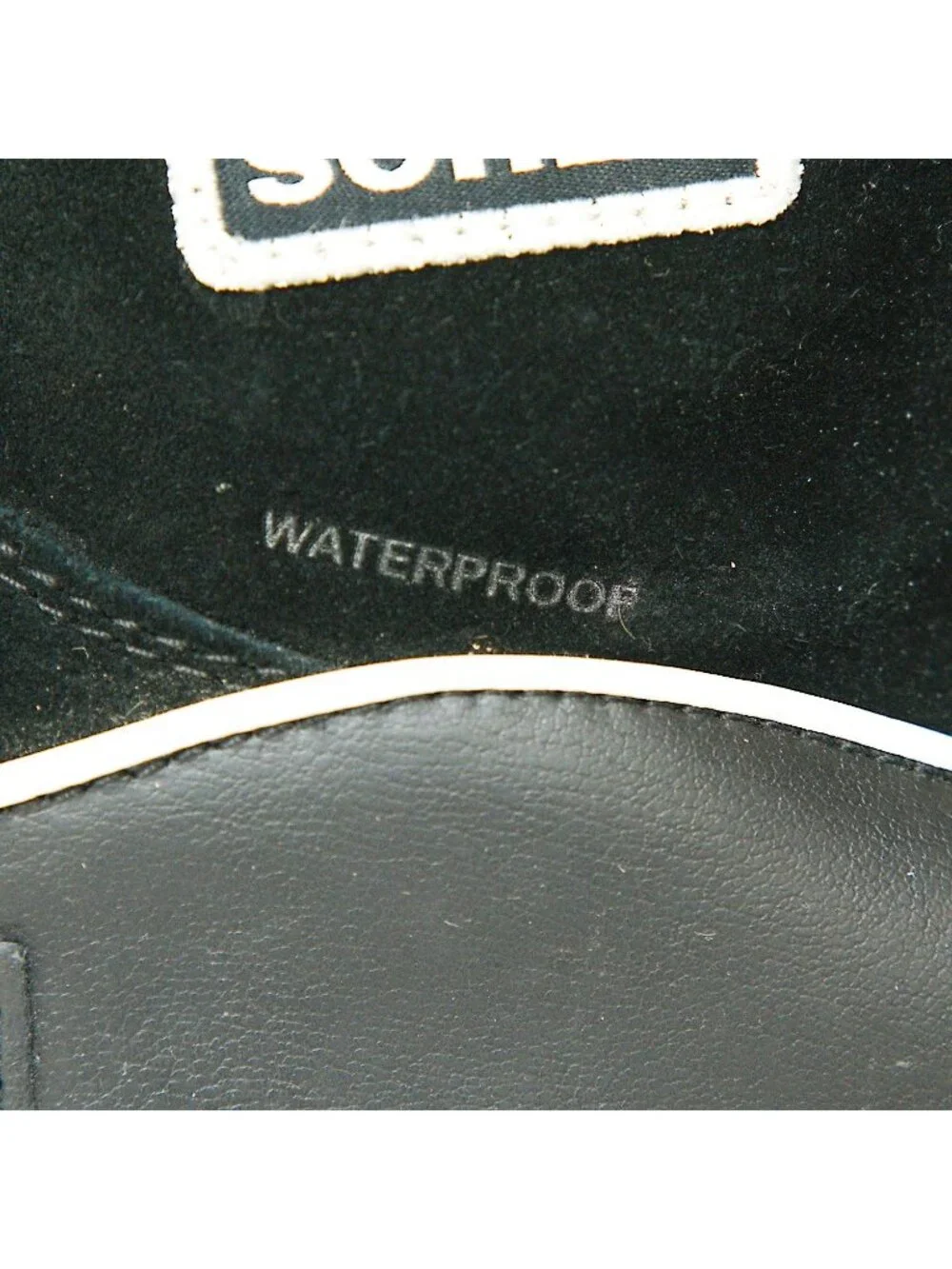 SOREL Tivoli Womens Winter Boots Size 9.5 Womens Black Waterproof Faux Fur Lined